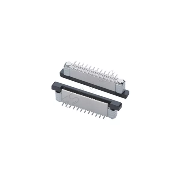 0.5S-6-nPB立贴带锁 FPC连接器