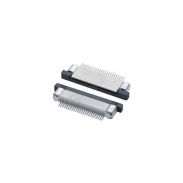 0.5S-6X-nPWB卧式带锁下接 FPC连接器